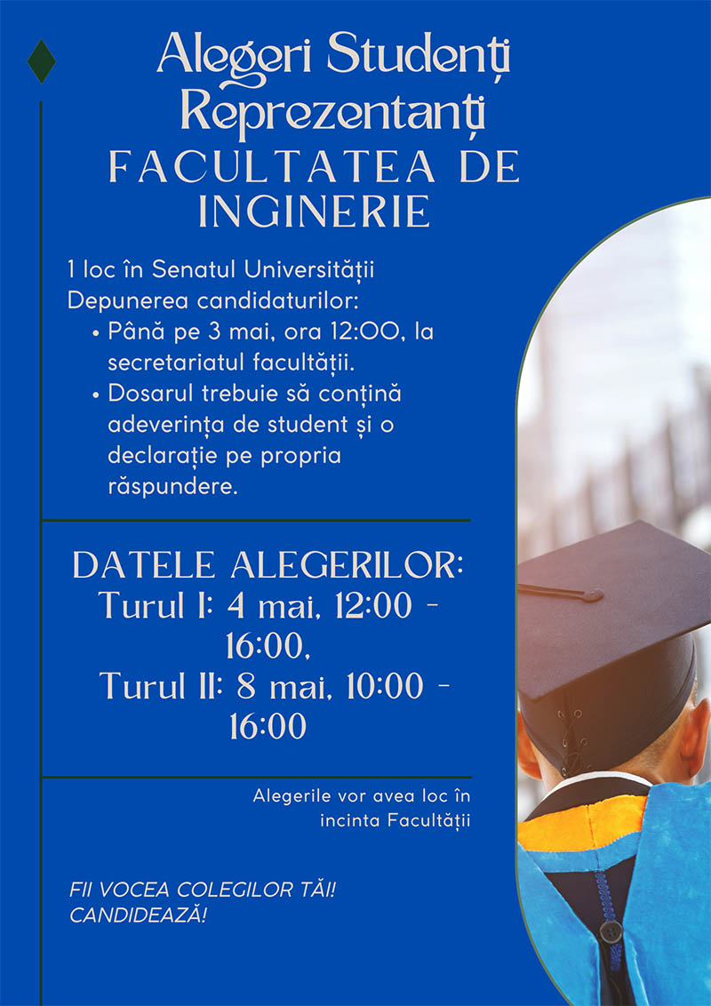 Alegeri Afis Inginerie