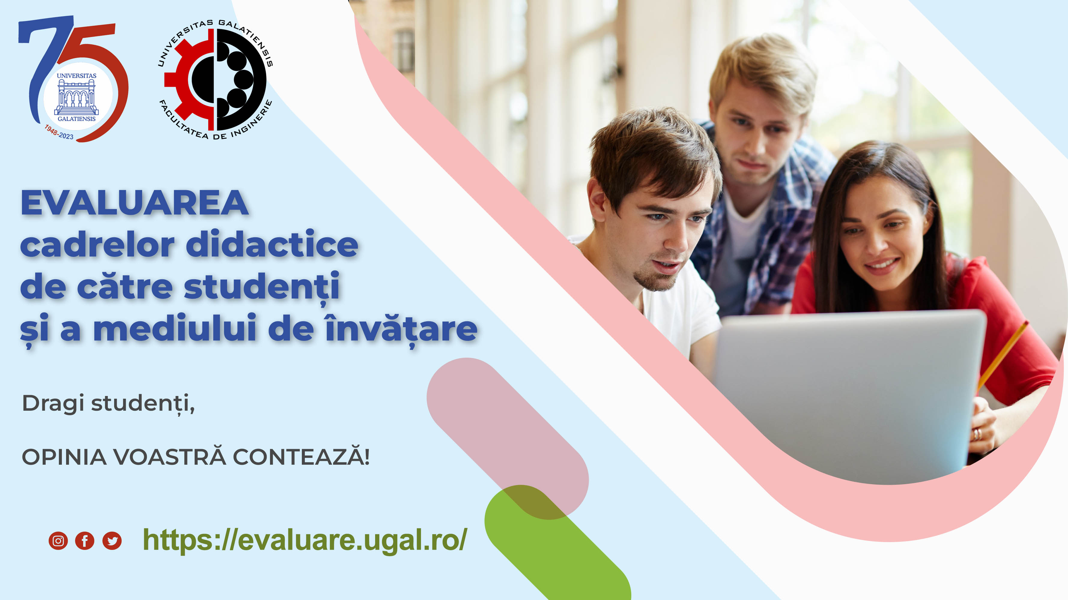 Evaluarea cadrelor didactice și a mediului de învățare de către studenți
