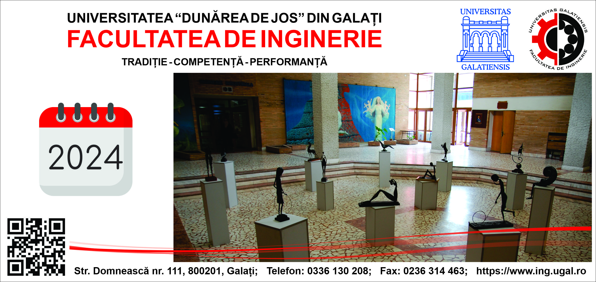 Calendarul Facultatii de Inginerie 2024