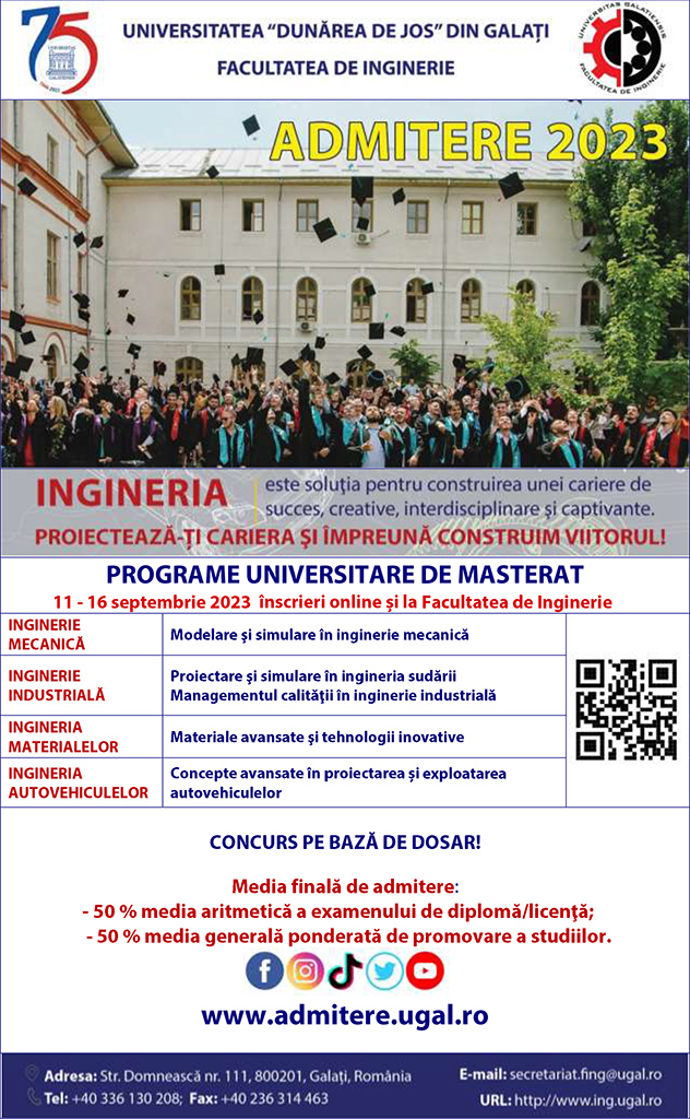 Admitere2023 master fara locuri