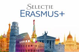 Selecție pentru mobilitățile Erasmus+ destinate studenților 